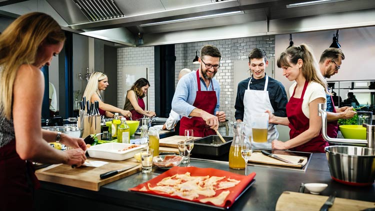 Taller de cocina para seguir una dieta saludable