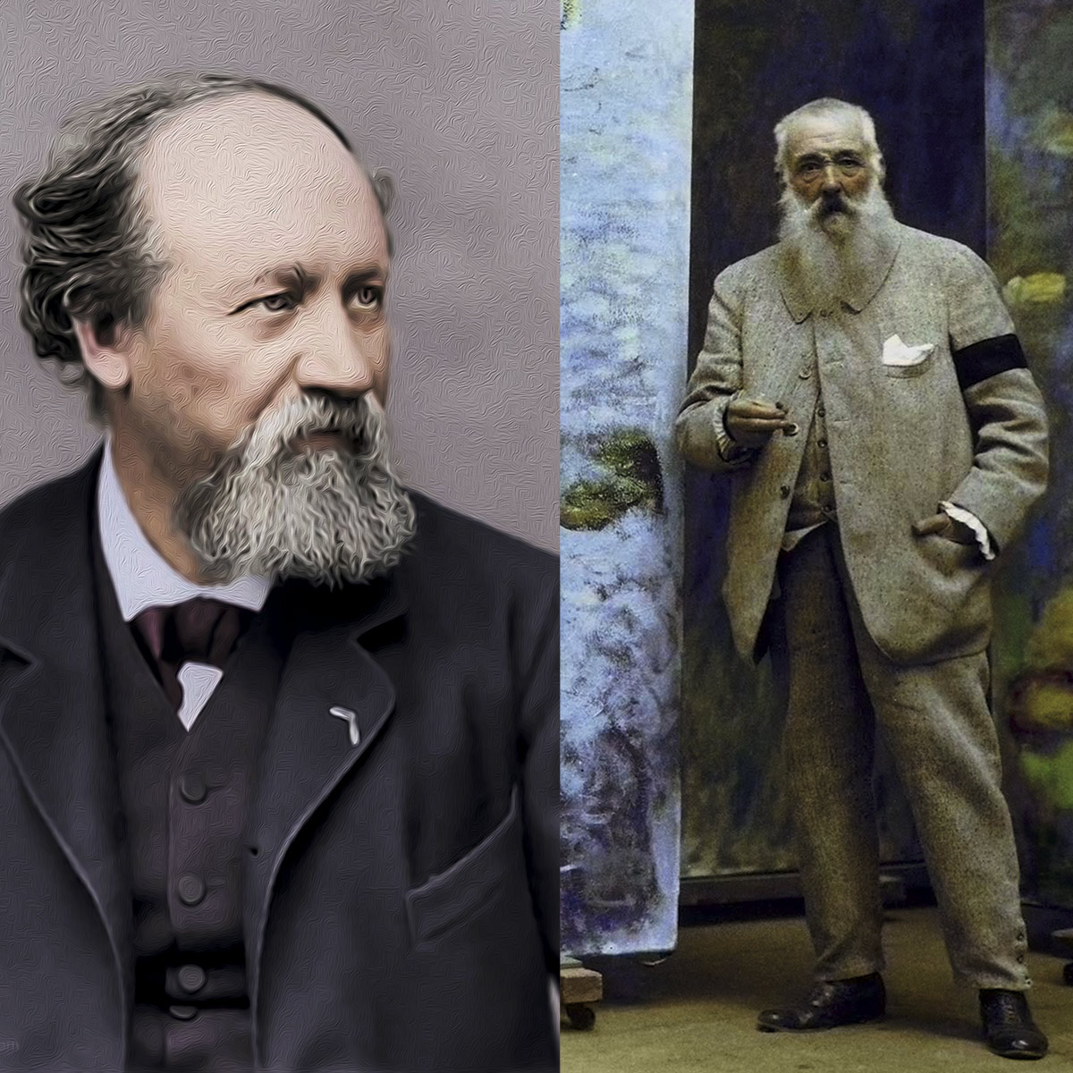 Eugène Boudin y Claude Monet, una relación más allá de la de maestro y discípulo artista